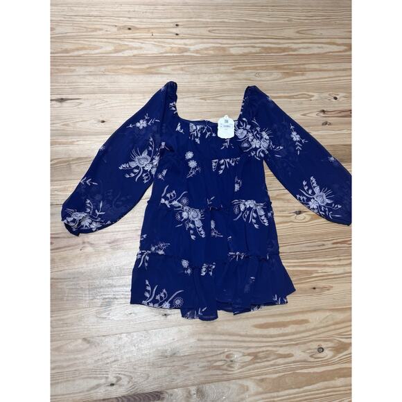 Alter’d State Embroidered Boho Hippy Long Sleeve Dress Women’s Size Medium NWT - Picture 3 of 8